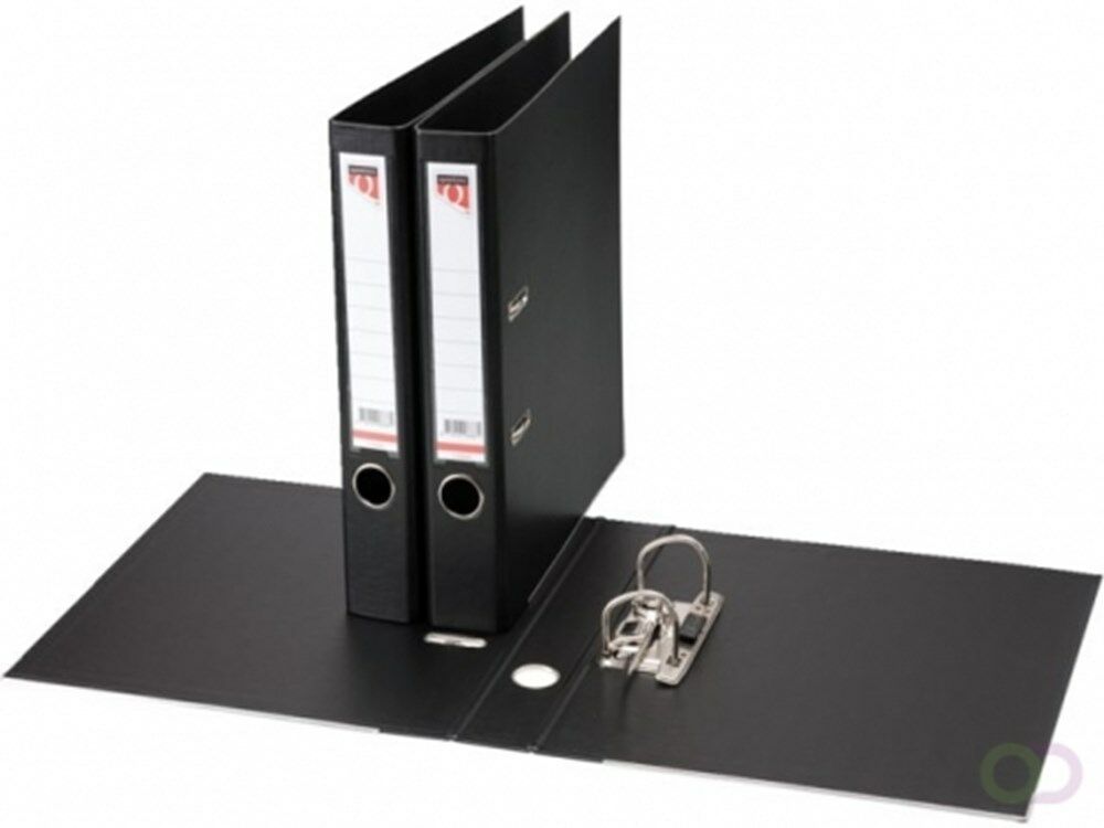 Quantore ordner A4 50mm pp zwart afbeelding