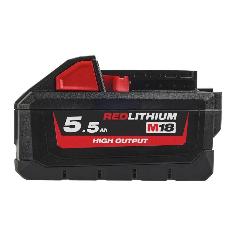 Milwaukee accu Li-Ion High Output M18 HB 5.5 18V / 5.5Ah afbeelding