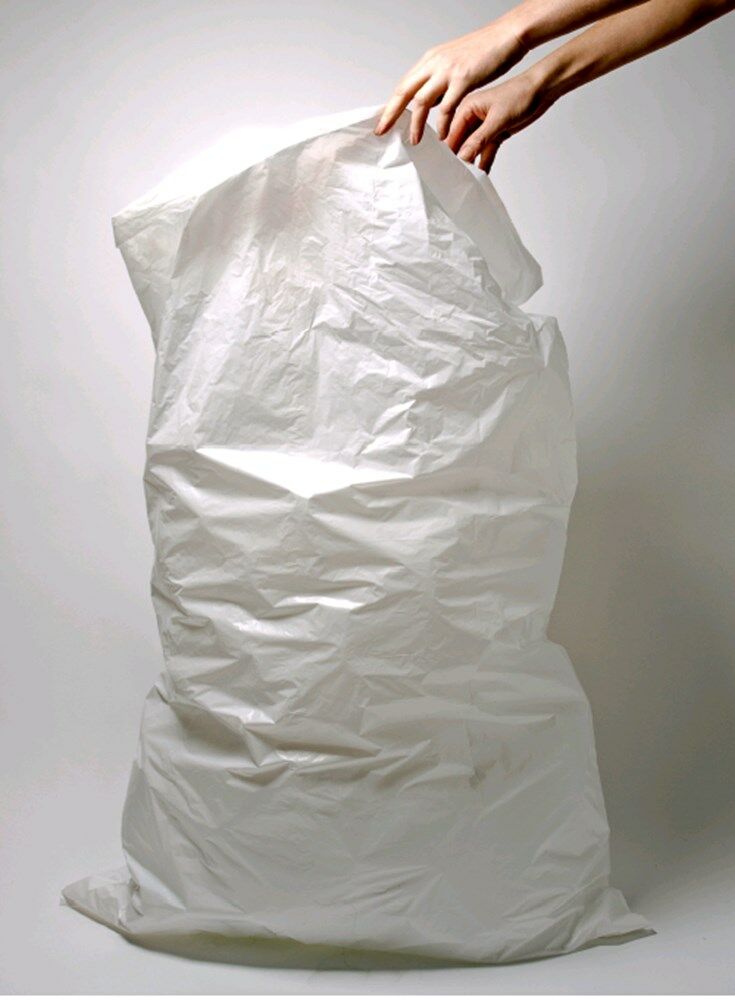 Pedaalemmerzak HDPE wit T15 60x60cm (20rl a 50st) afbeelding