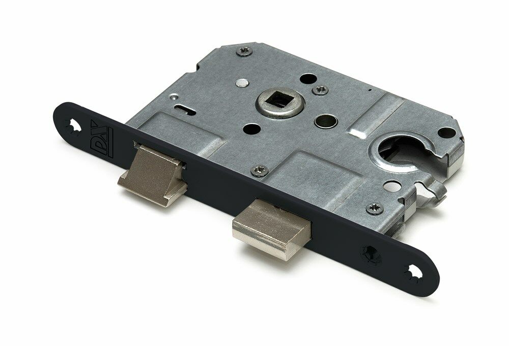 DX binnendeur d/n slot PC55 zwart gelakt ls/rs afbeelding