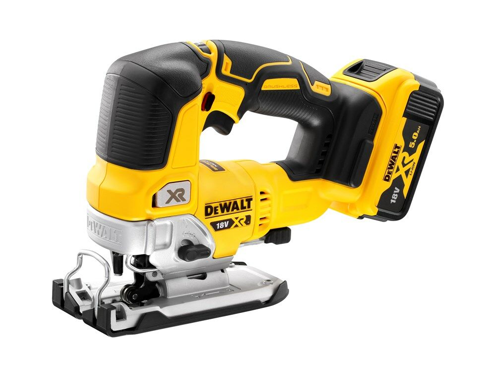 Dewalt accu decoupeerzaag DCS334NT-XJ 18V afbeelding