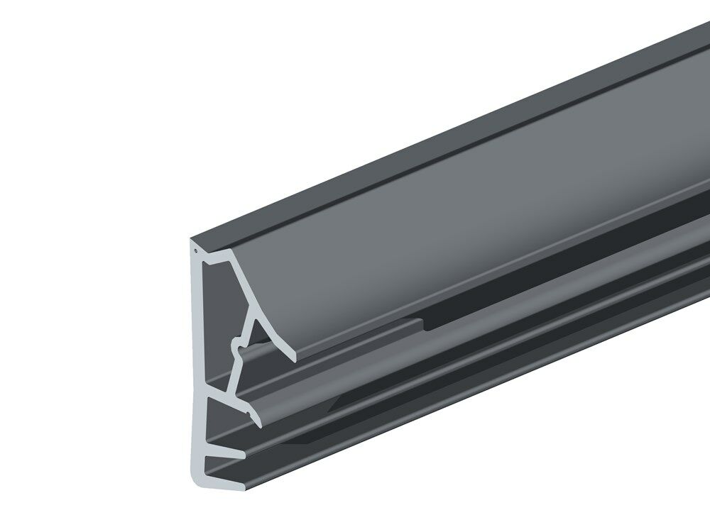 Ellen kaderprofiel 1201 SCF acryl voor sponning 12mm (25mtr)