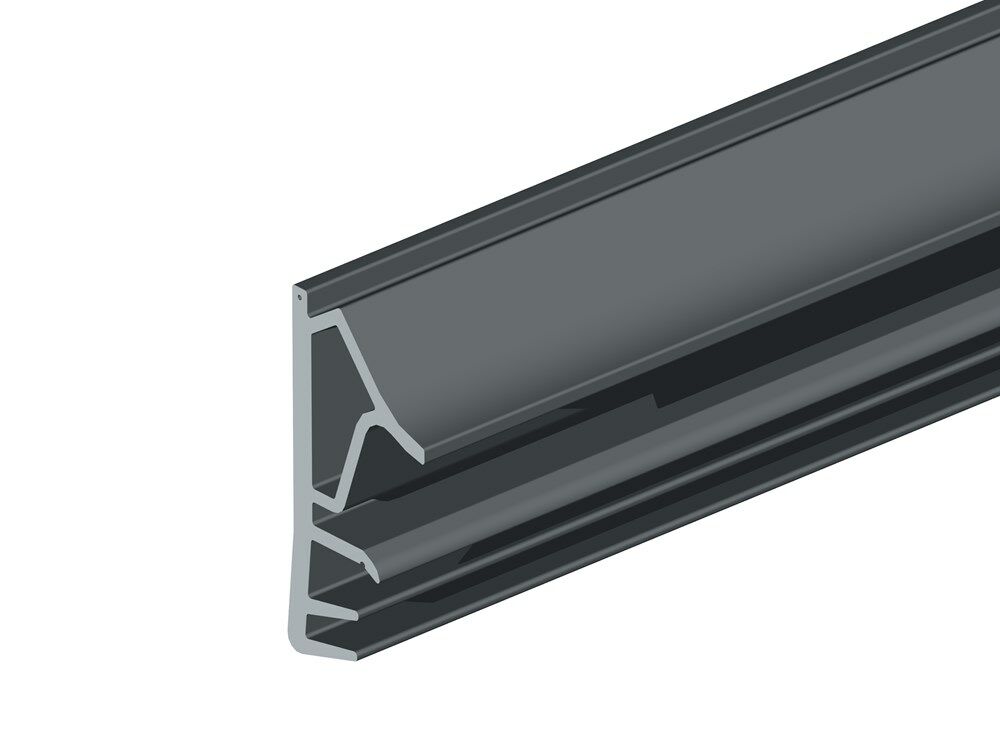 Ellen kaderprofiel 1501 SCF acryl voor sponning 15mm (25mtr)