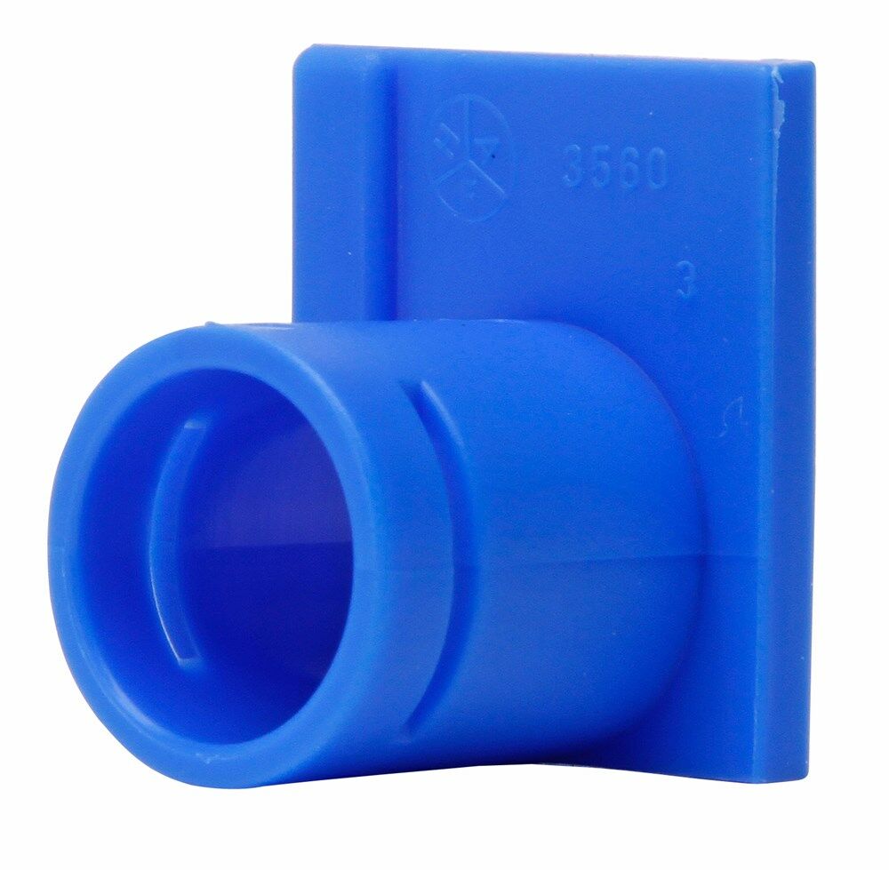 ABB inzetstuk 16mm enkel blauw (5st) afbeelding