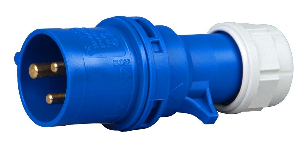 Kopp CEE stekker IP44 3P 16A 250V blauw afbeelding