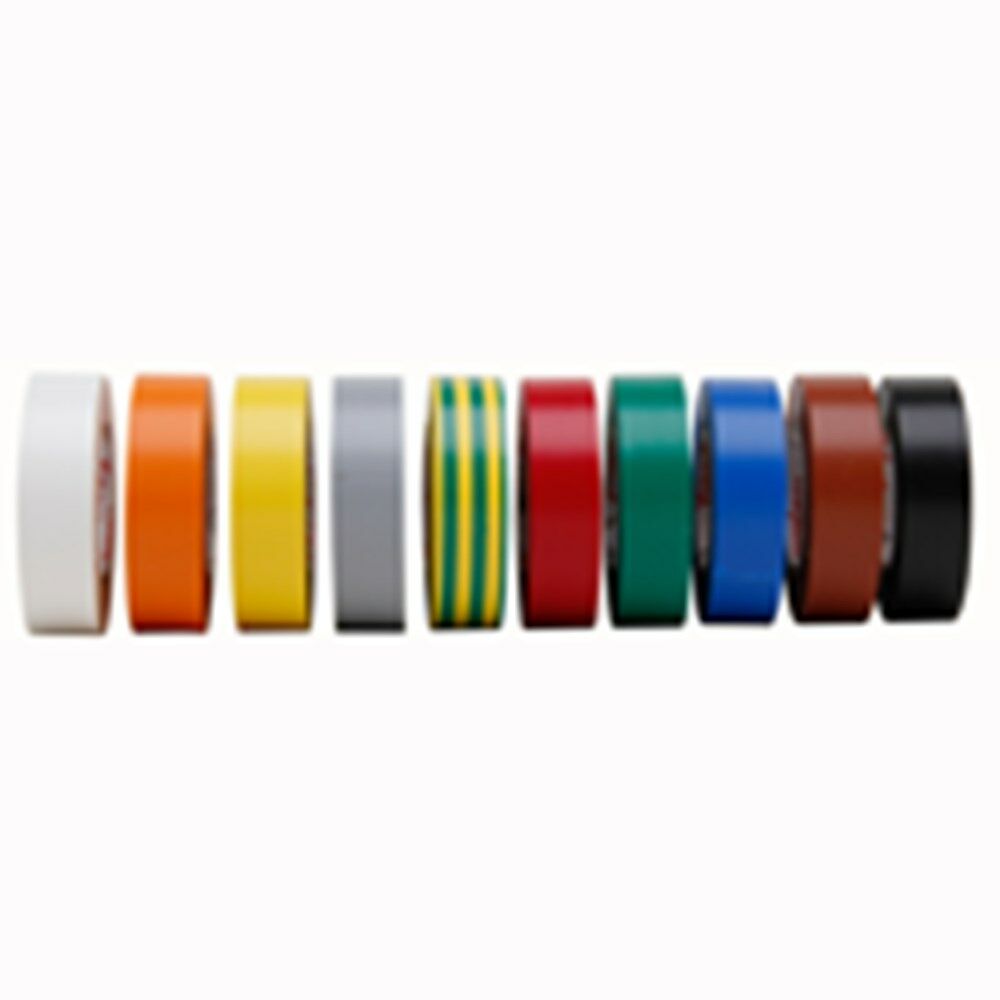 Kopp isolatieband 0.15x15mmx10mtr assorti (10st) afbeelding
