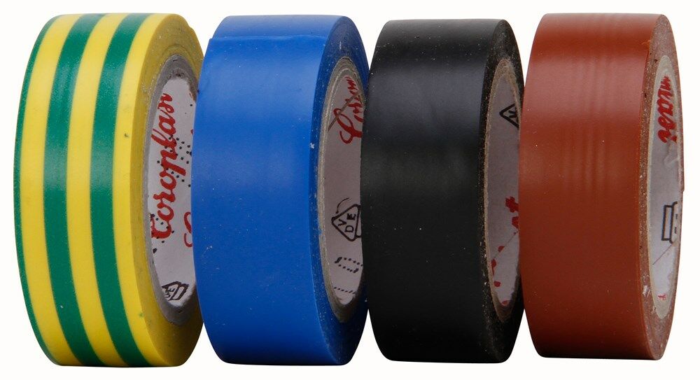 Kopp isolatietape 15mmx4,5mtr assorti (4st) afbeelding