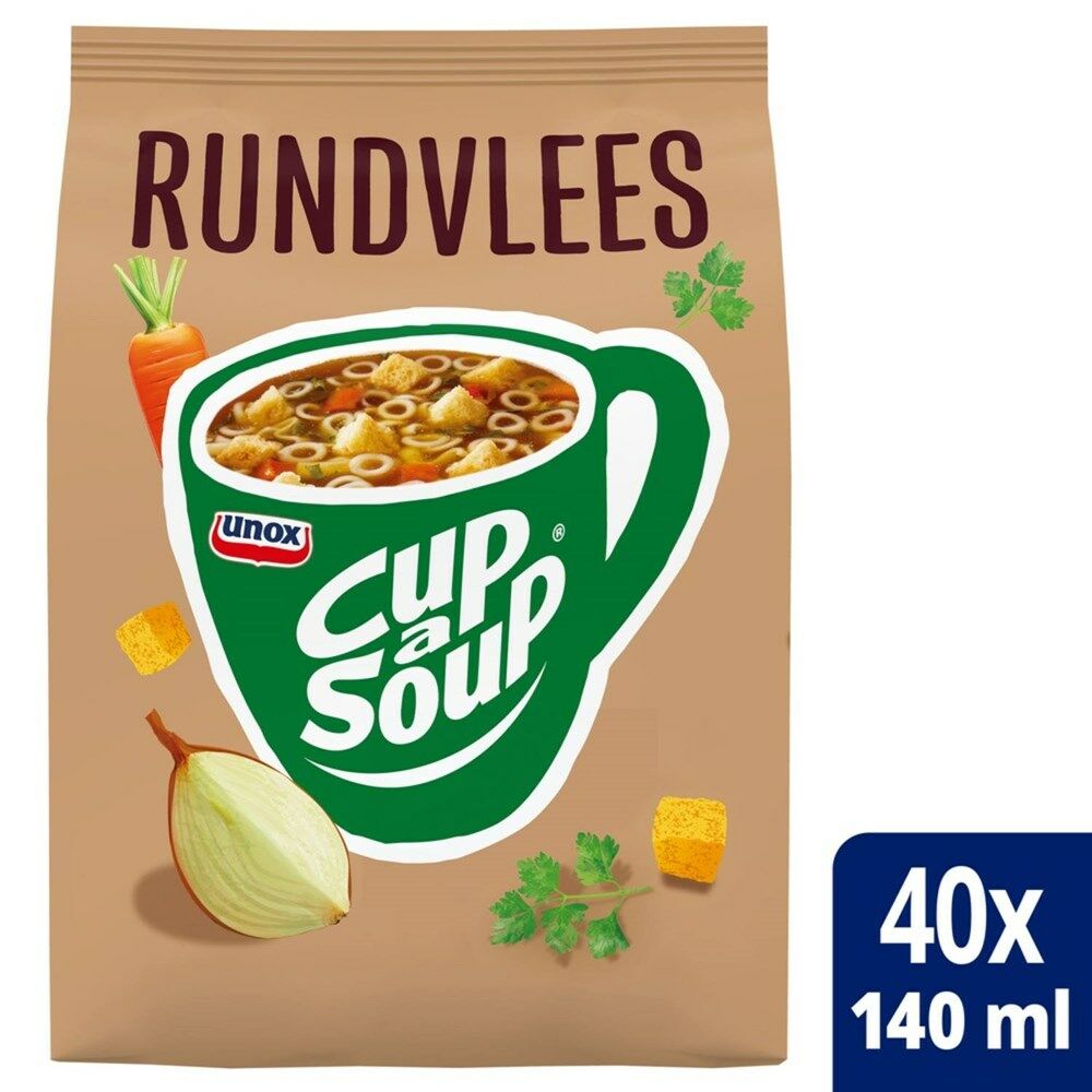 Unox cup-a-soup rundvlees (40 porties) afbeelding