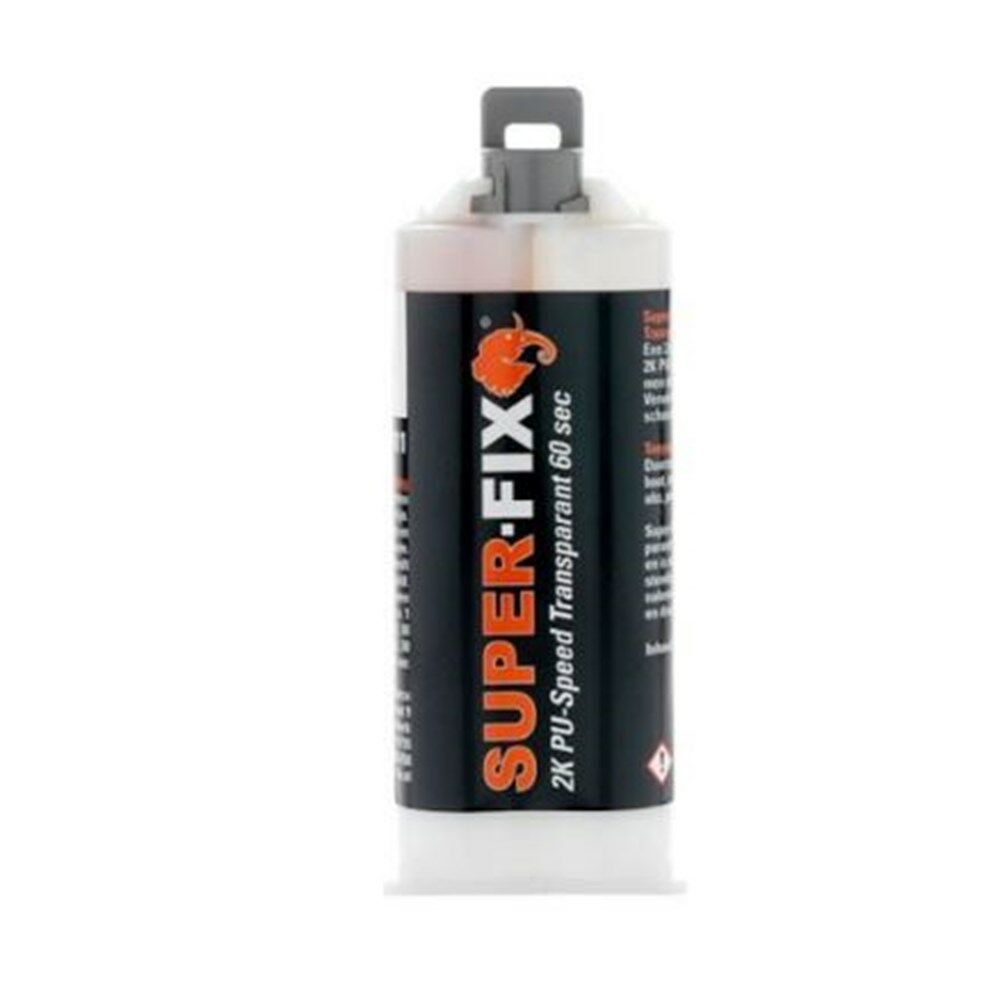 Super-Fix 2K PU Speed 60sec transparant (50ml) afbeelding