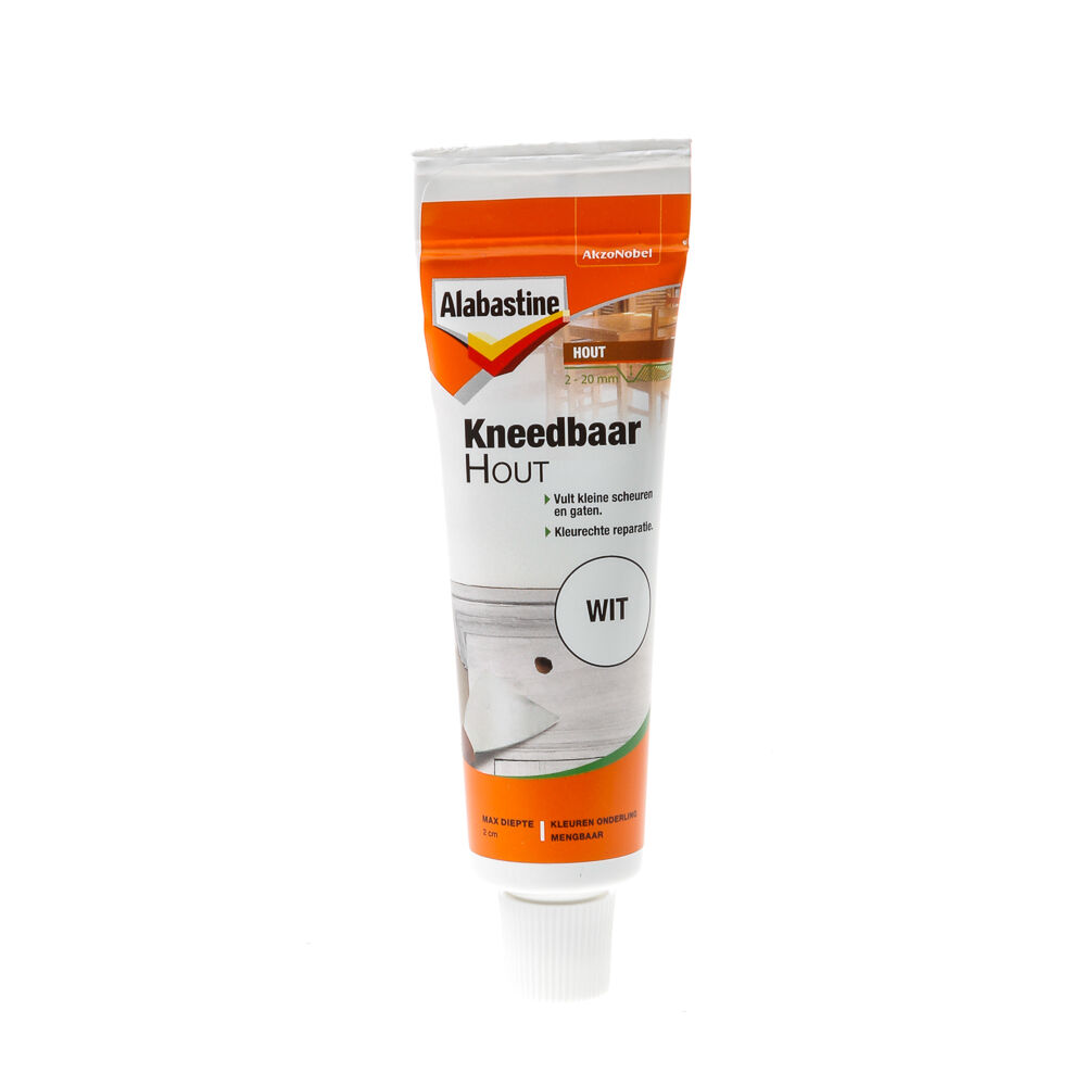 Kneedbaar hout wit 75g afbeelding