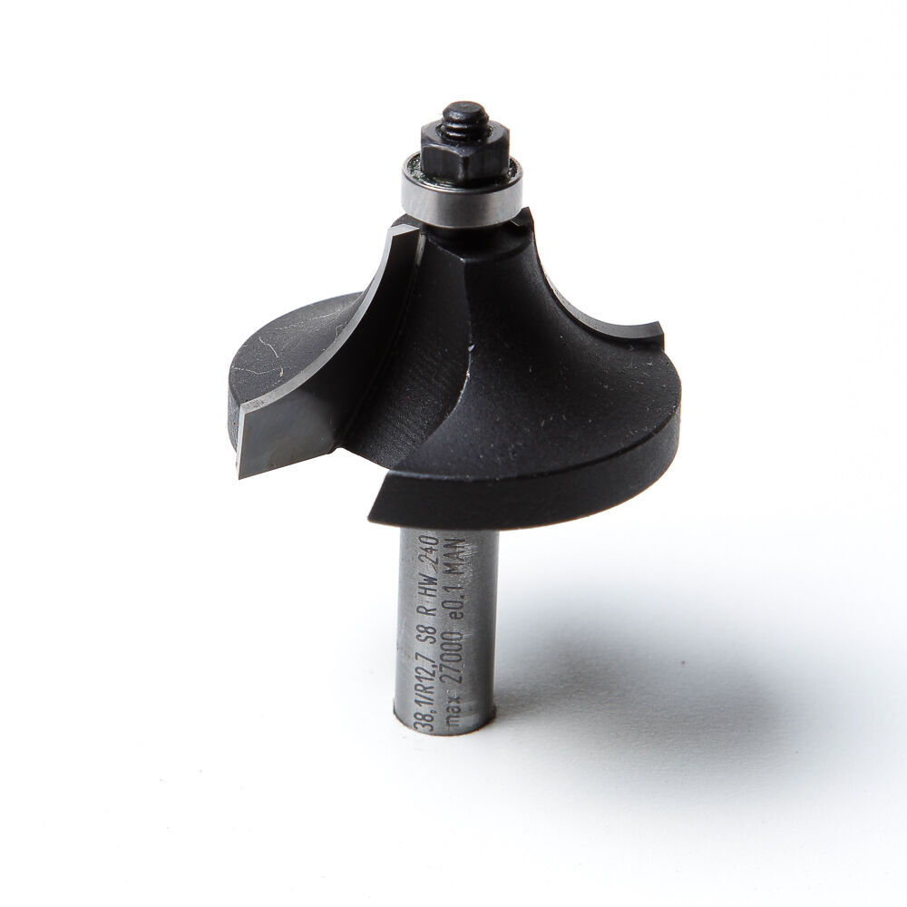 Hm kwartrondfrees R=12,7mm+lager A21 afbeelding