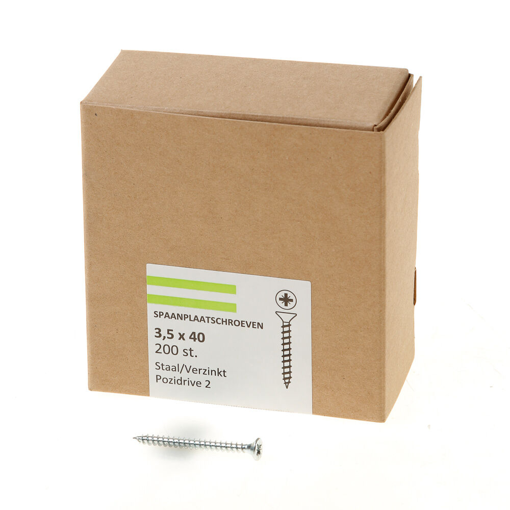 Spaanpl.schr.vz pk pz2 3.5X40 vd afbeelding
