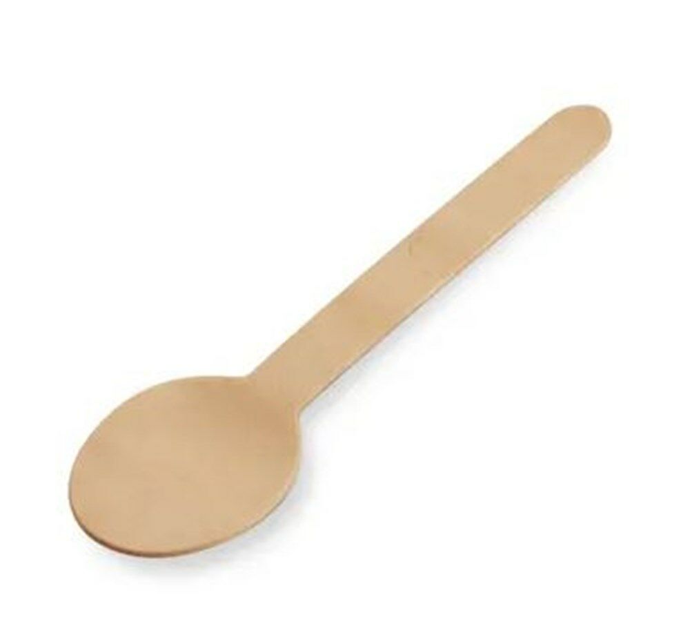 Lepel hout 160mm FSC (200st) afbeelding