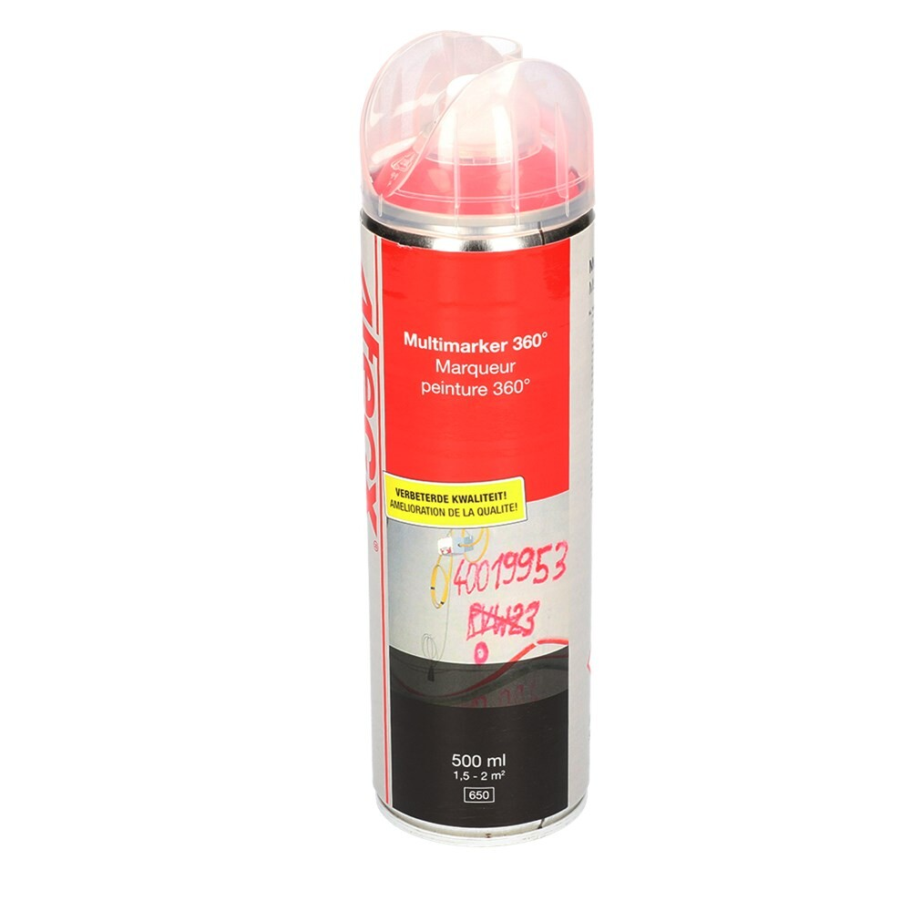 4tecx Multimarker fluor rood 360â° 500ml