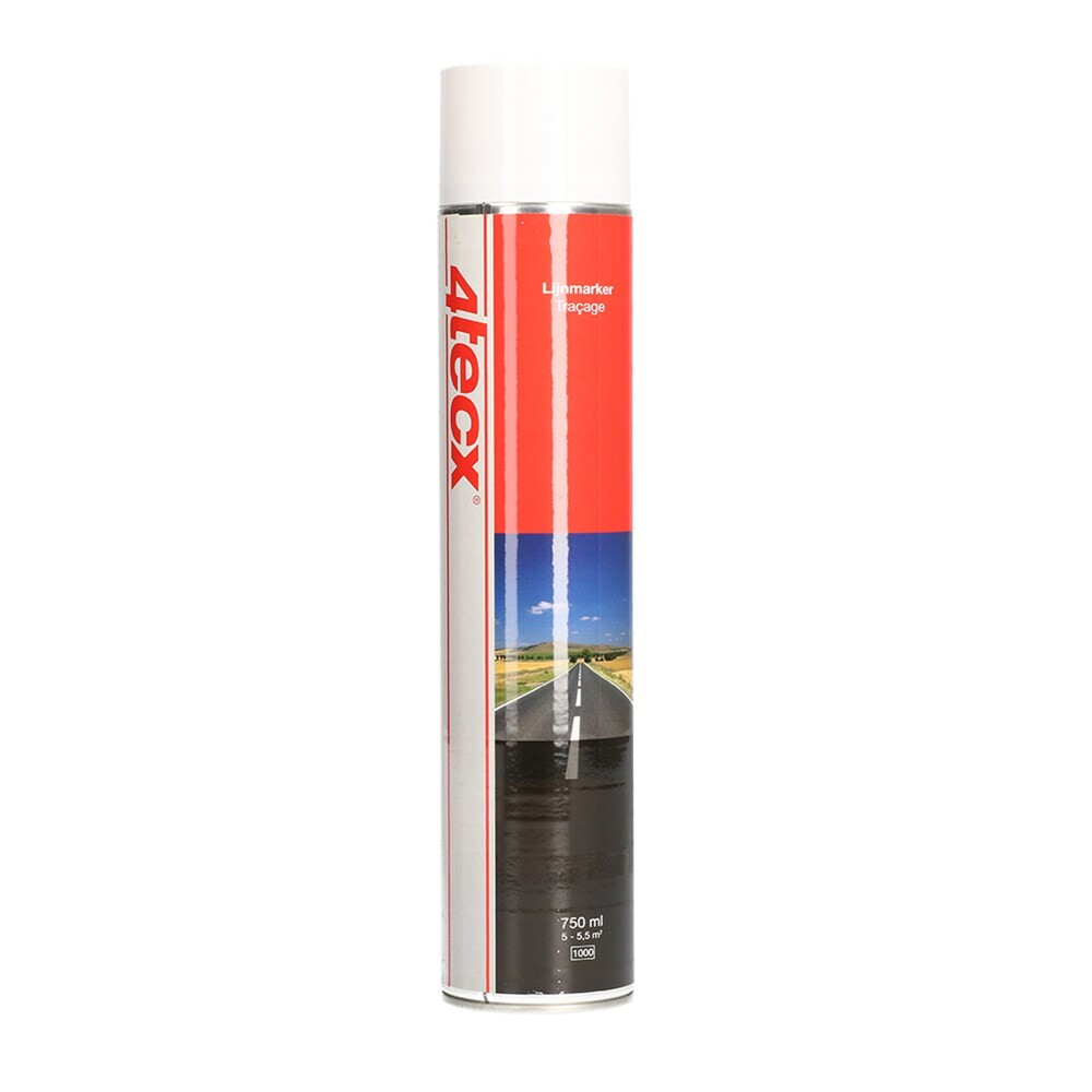 4tecx Lijnmarker 1-2 jaar wit 750ml