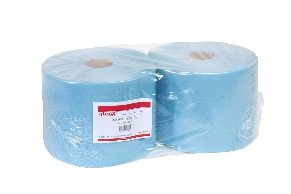 4tecx Maxirol 2-laags recycled 24cm x 350m 2 rollen