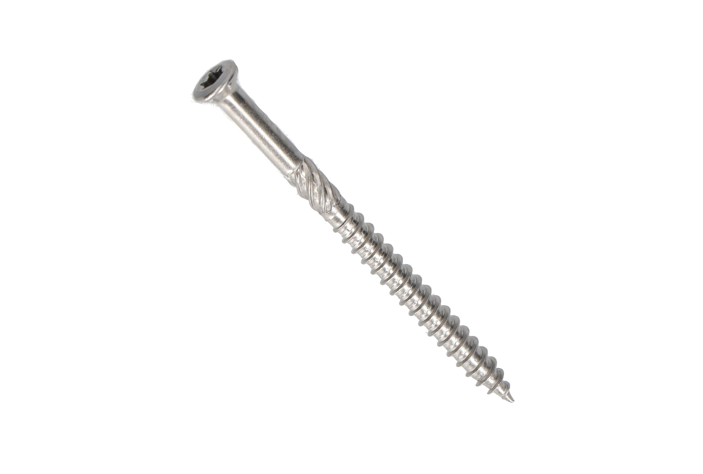 4tecx Vlonderschroef platverzonkenkop Tx-25 RVS 410 5 x 40mm 200 stuks