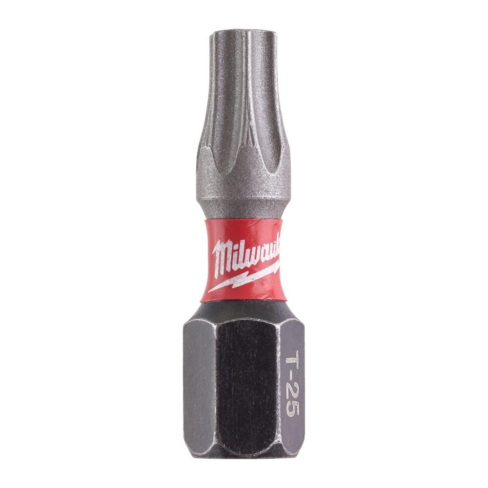 Milwaukee Shockwave schroefbit lang 25mm Torx TX25 (25st)