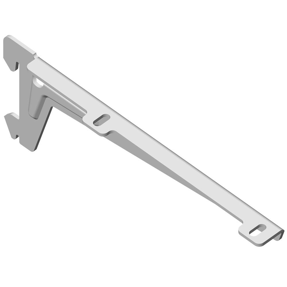 Winkelträger 10300 L.180mm p.Träger 55kg STA weiß 2 Einhängehaken ELEMENT SYSTEM afbeelding