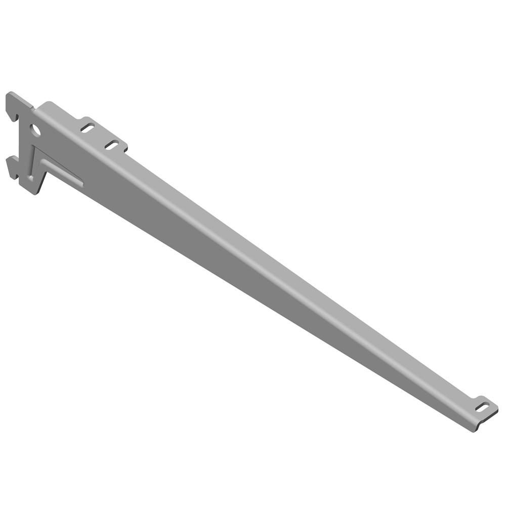 Winkelträger 10300 L.380mm p.Träger 55kg STA weißalu. afbeelding