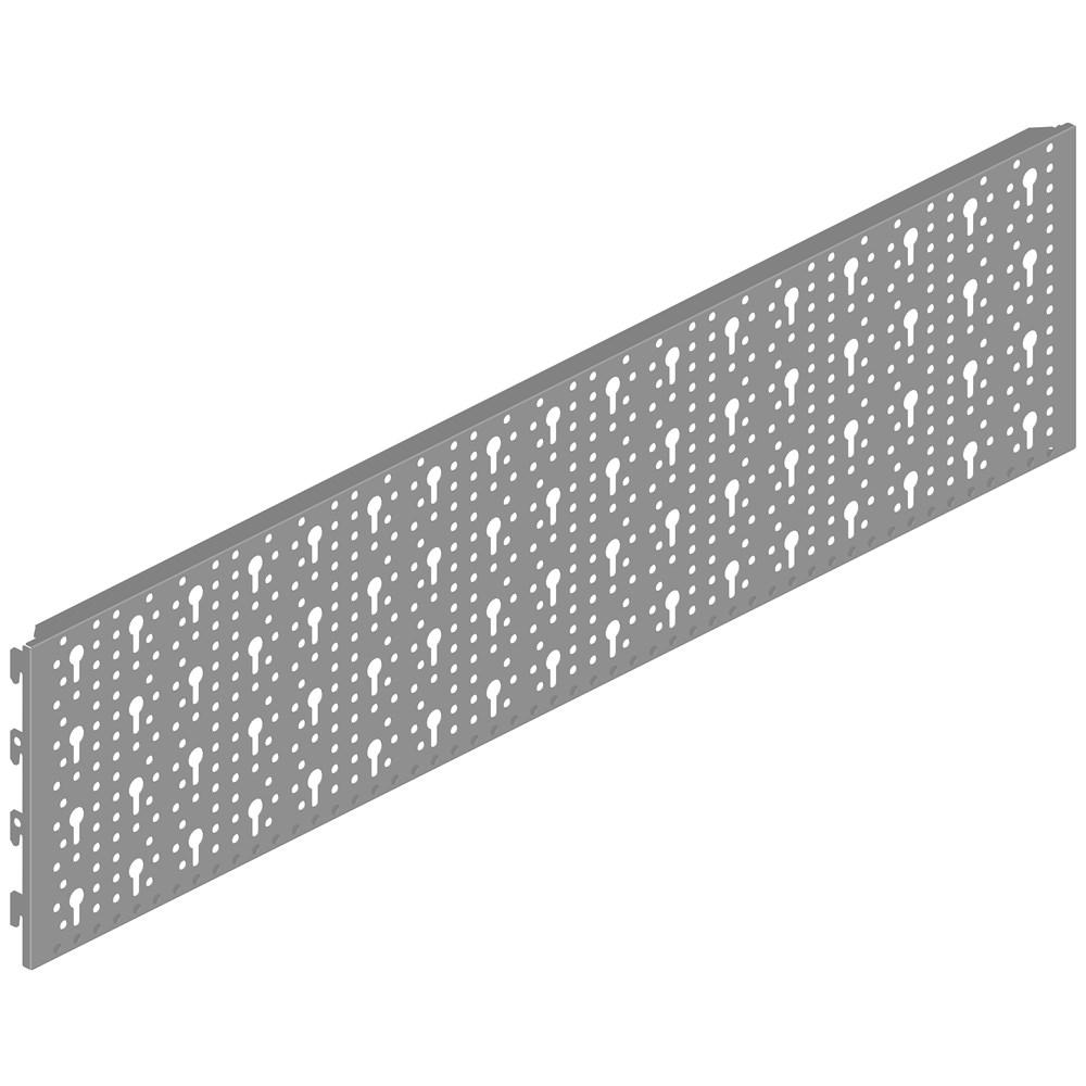 Stahl-Lochplatte STA weißalu.L.800mm B.200mm afbeelding