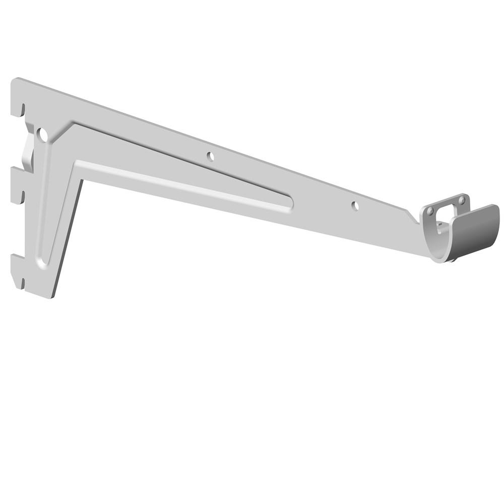 Konfektionsträger L.330mm p.Träger 30kg STA weiß 3 Einhängehaken ELEMENT SYSTEM afbeelding