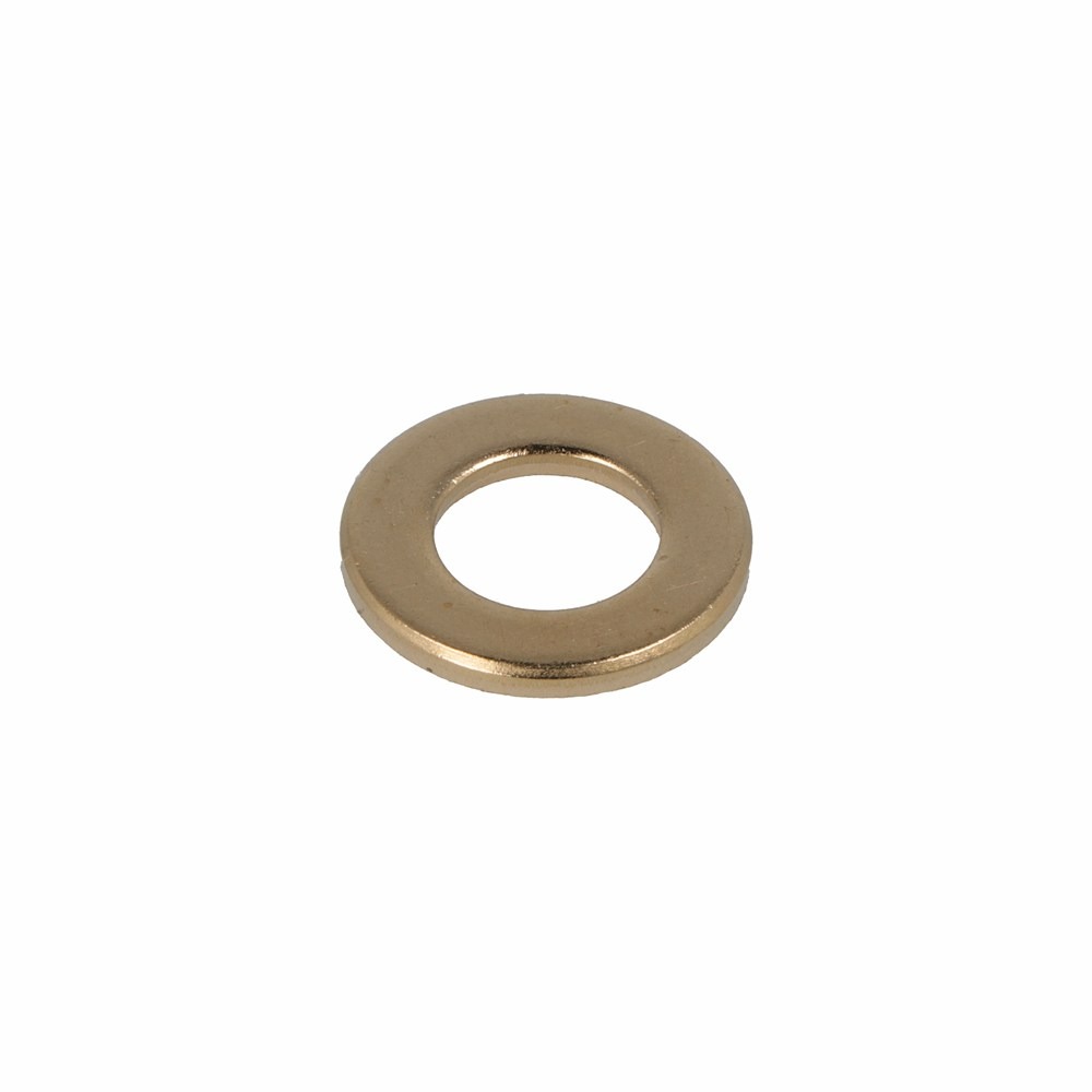 Sluitring messing m6