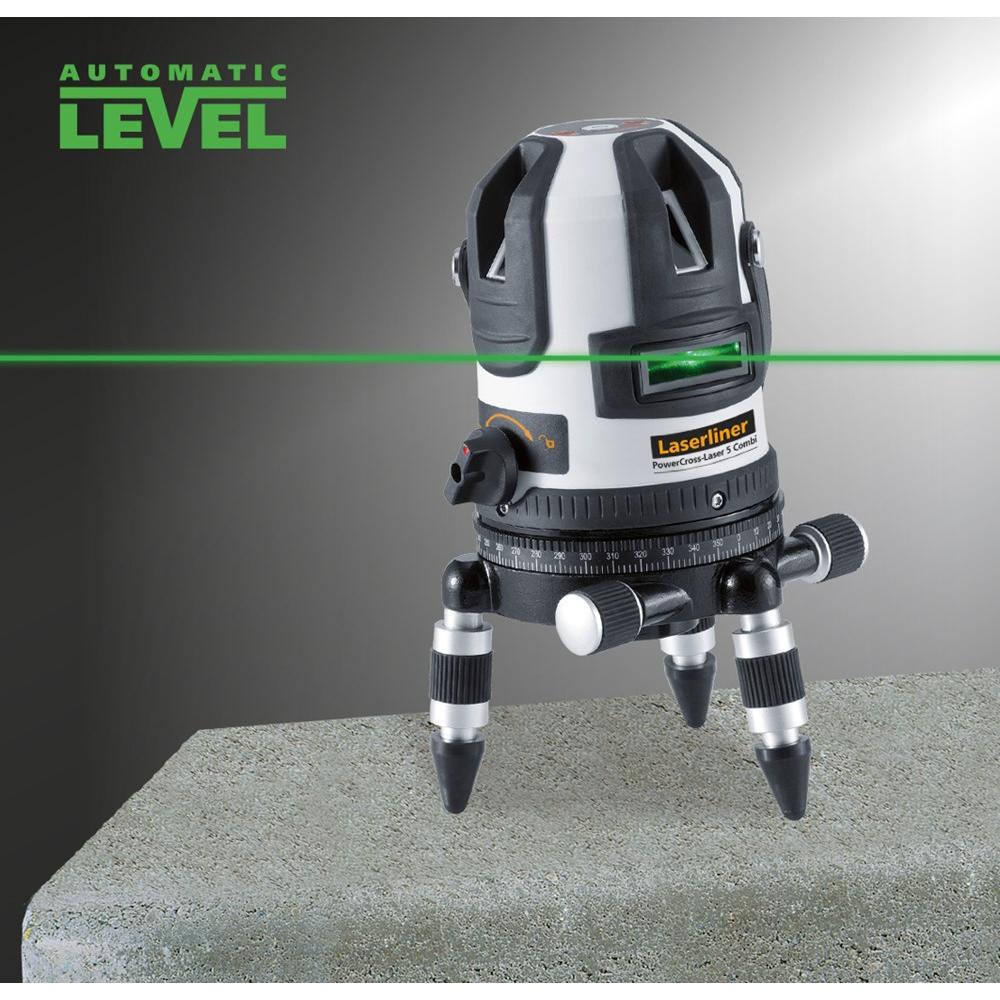 Laserliner kruislijnlaser PowerCross-Laser 5 Combi Set