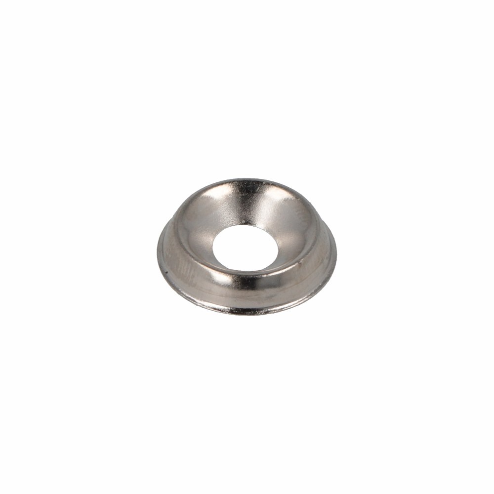 Kraalring mess vernikkeld 13x4.8x2.7mm