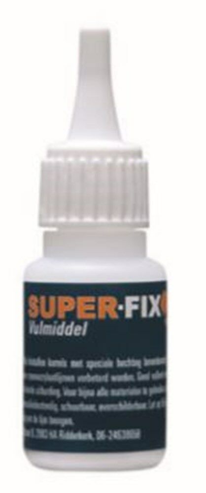 Super-Fix vulmiddel wit tbv secondelijm (20gr)