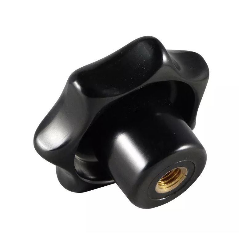 Sterknop bakeliet 40mm inwendige draad M8 afbeelding