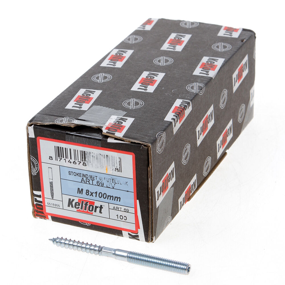 Stokeind geg. m 8x100 69g afbeelding