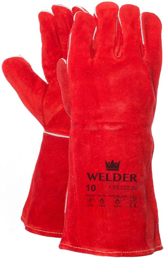 LASHANDSCHOEN ROOD-KV 15312200 afbeelding