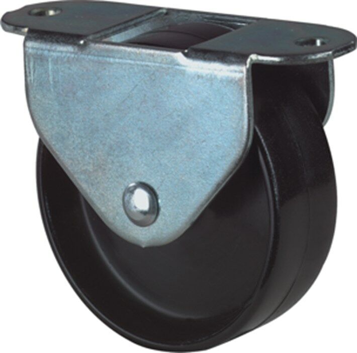 Kastbokrol zwart poly 30mm afbeelding