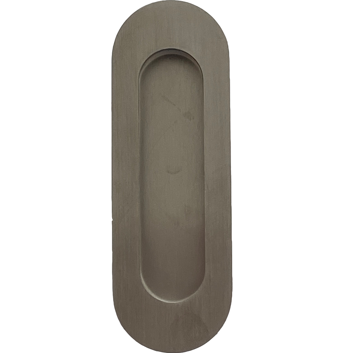 Schuifdeurkom ovaal 120x40 rvs 500/SS afbeelding