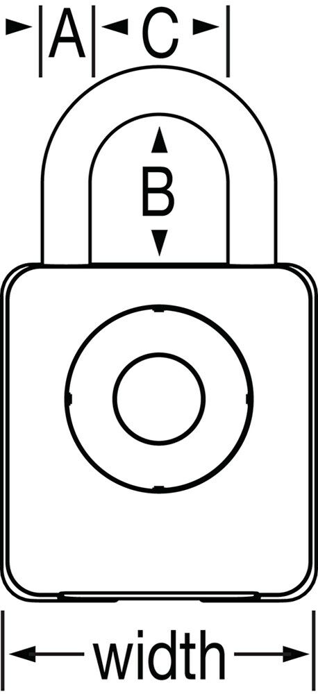 HANGSLOT BL. 47X7MM ML4400 afbeelding