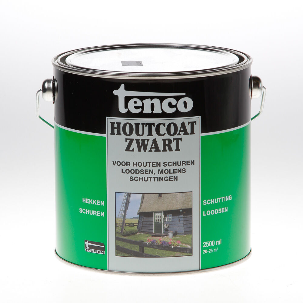 Tenco houtcoat zwart2.5l afbeelding