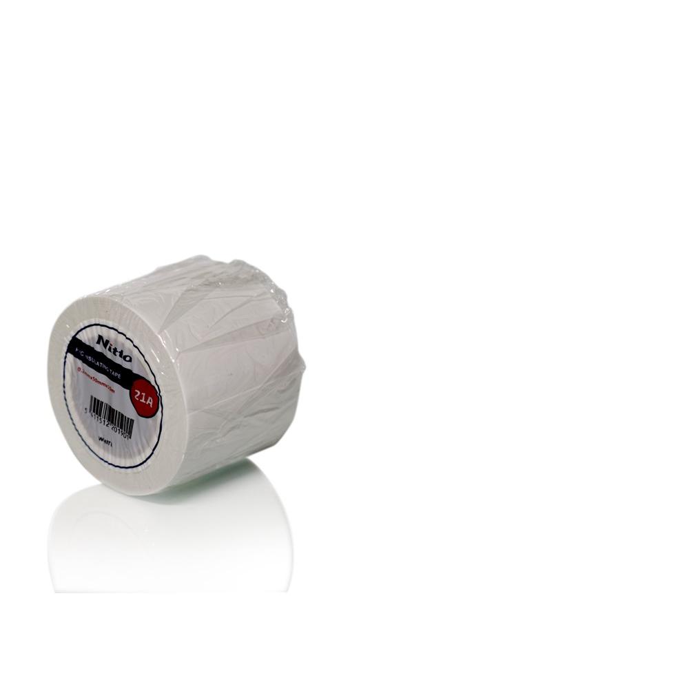 Isolatietape wit 50mmx10m