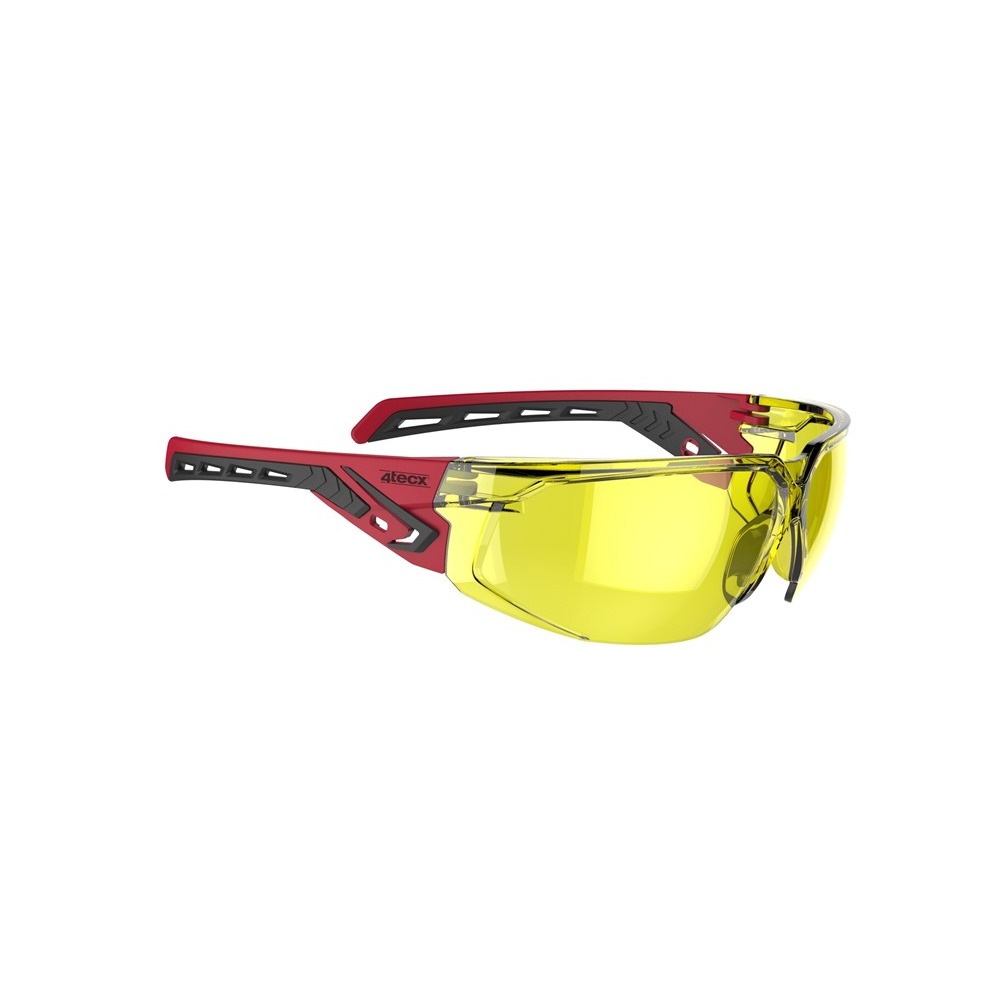 4tecx Veiligheidsbril Iris Yellow