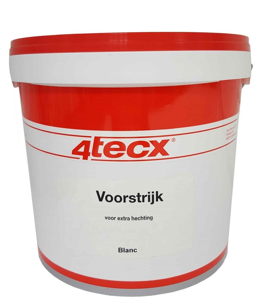 4tecx Voorstrijk wit dekkend 5ltr afbeelding