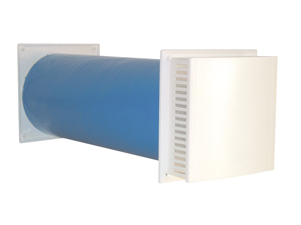 Muurdoorvoerset Fresh 90dB compleet wit