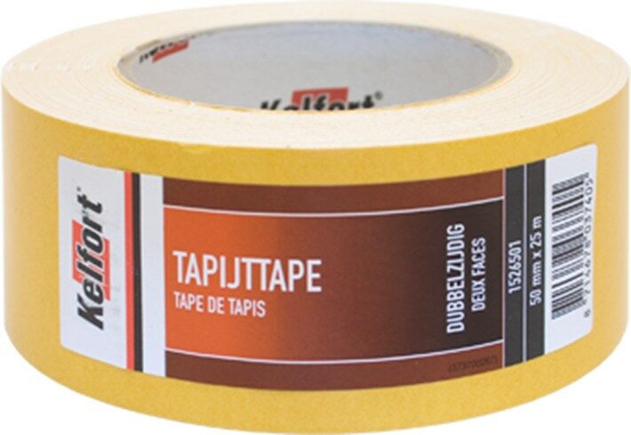 Tapijttape dubbelz. 50mmx25m