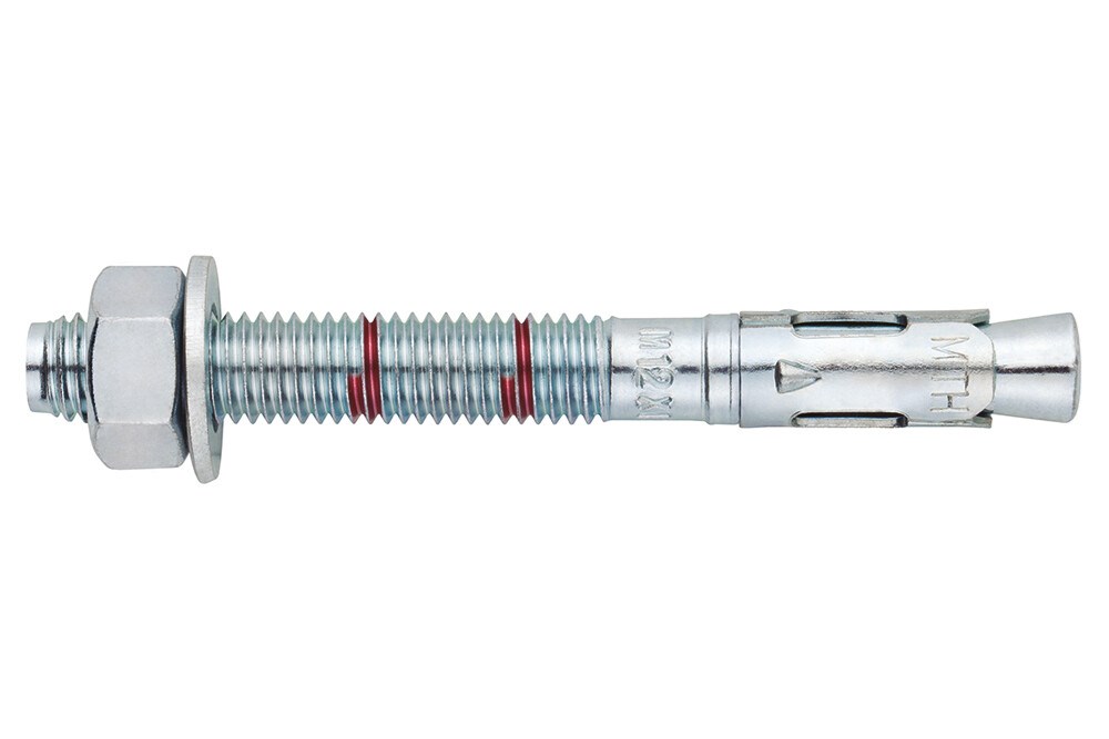 4tecx Doorsteekanker verzinkt M10 x 100 Ø 10mm ETA-7 100 stuks
