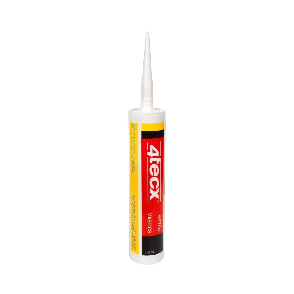 4tecx Siliconenkit basic wit 310ml