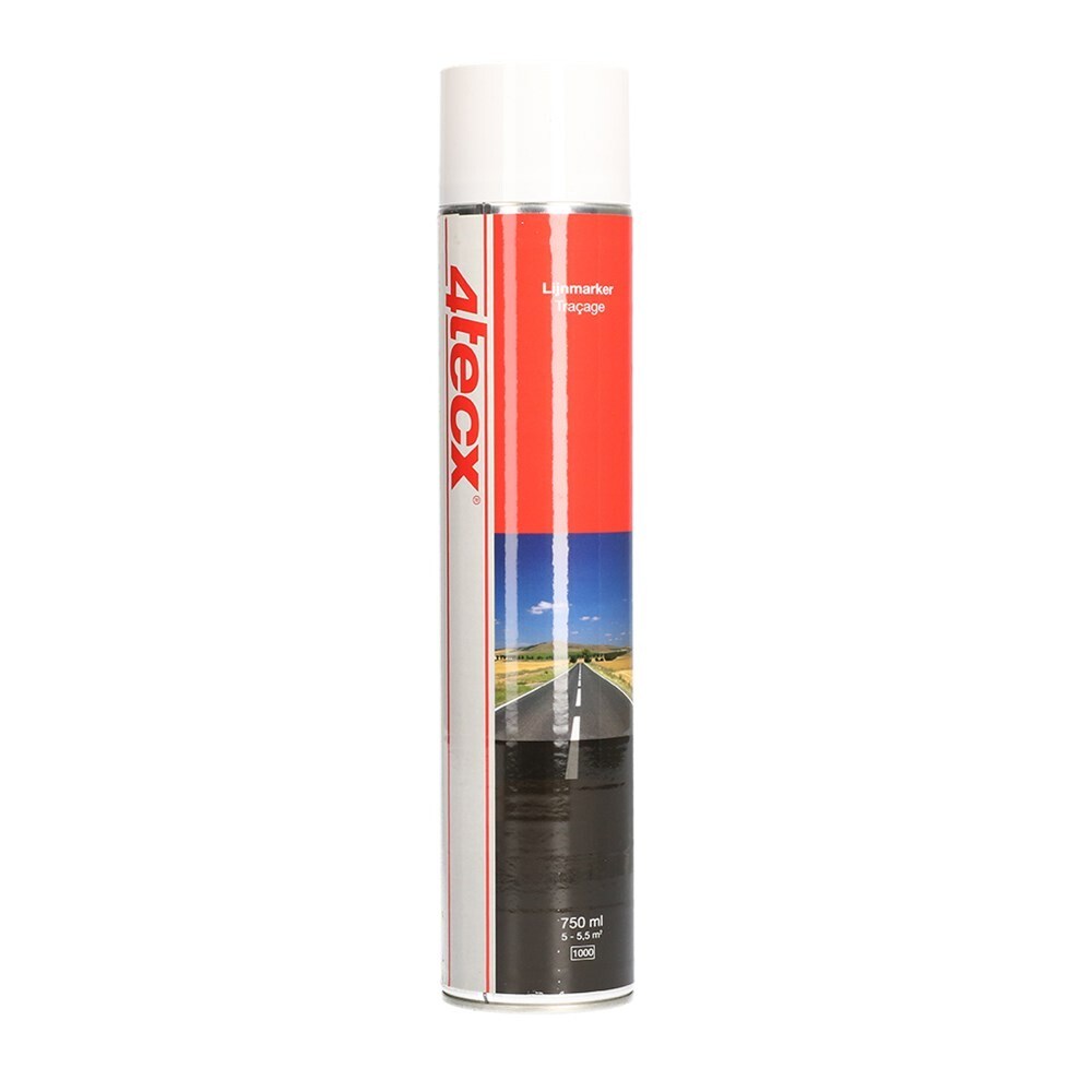 4tecx Lijnmarker 1-2 jaar wit 750ml