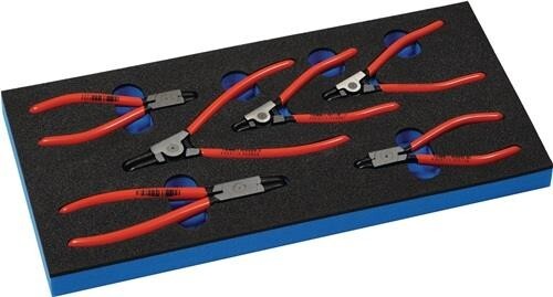 Gereedschapsmodule lege inleg 1/3-module lege inleg v. borgringtang KNIPEX afbeelding