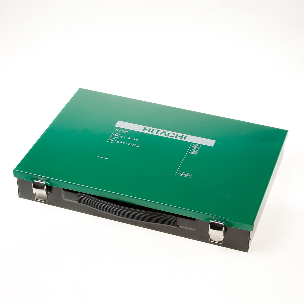 Borenset cassette 170-delig hss-r din338 afbeelding