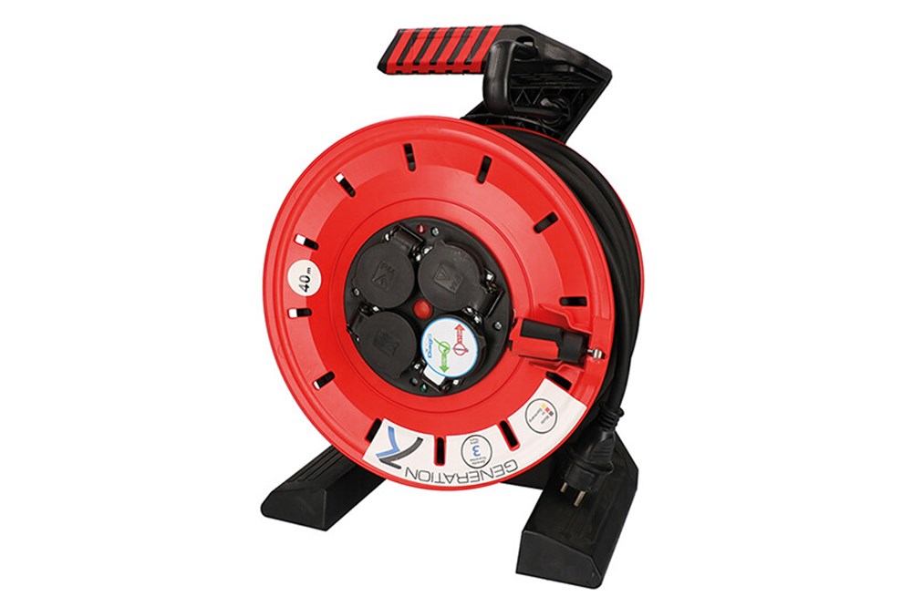 4tecx Kabelhaspel excellent BE 40m neopreen H07RN-F3G 2,5mm² afbeelding