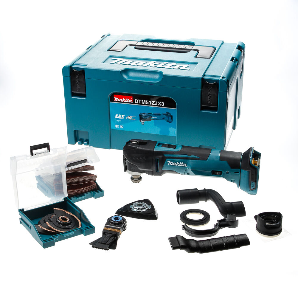 Makita multitool dtm51zjx3 18v ex. afbeelding