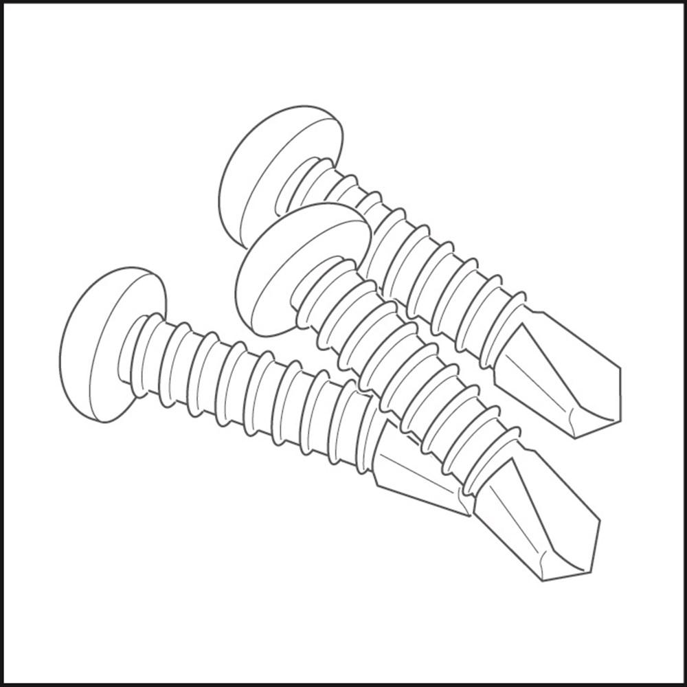 Schrauben silber Finprotect Plus Material STA ELLEN